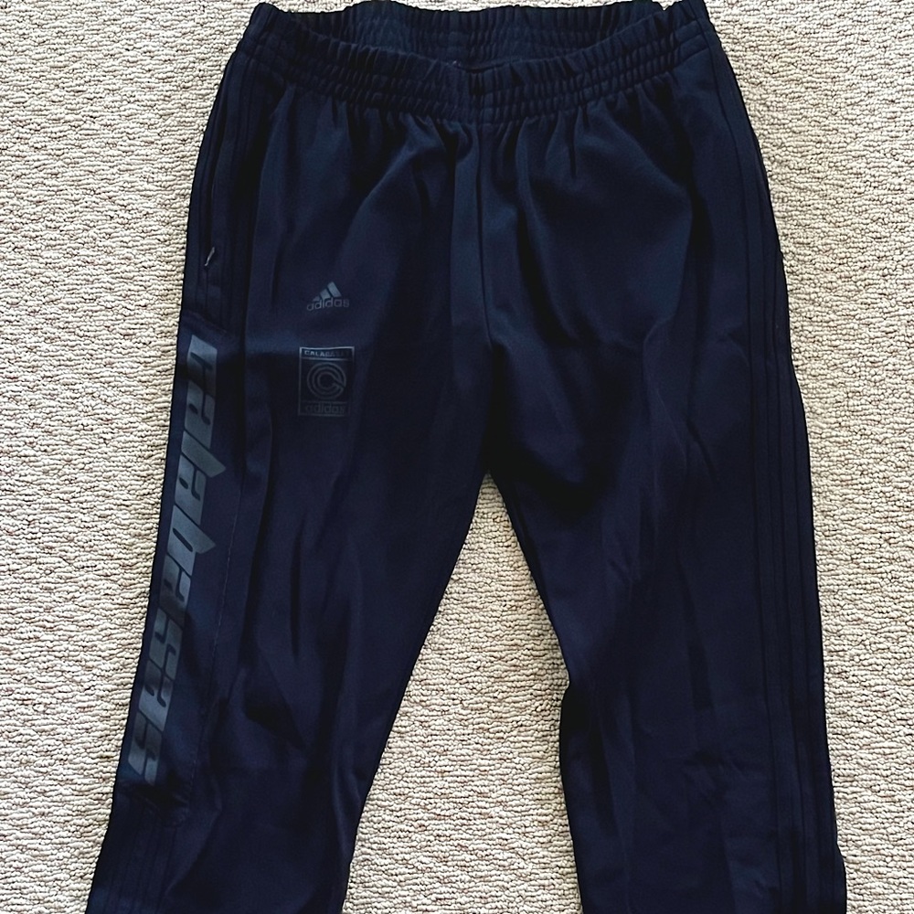 Adidas Yeezy Calabasas Track Pants - size Medium - color Black on Black